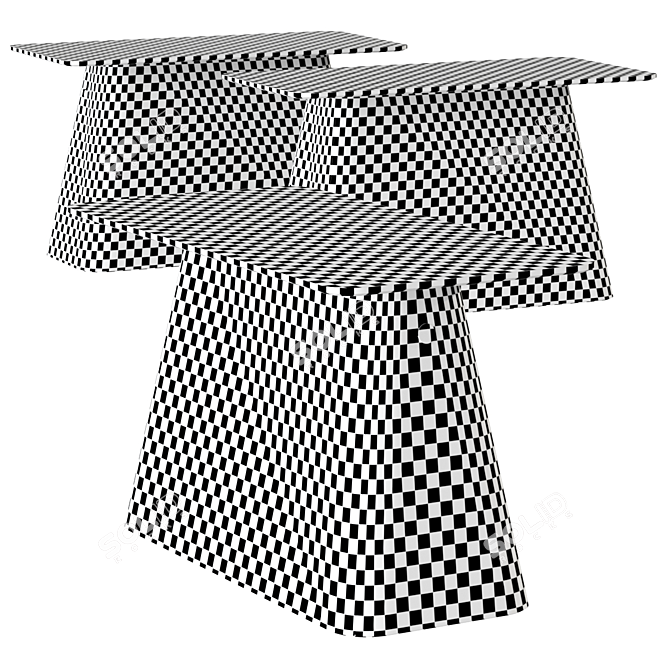 Modern Osaka Table By Offecct 3D model image 2