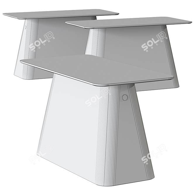 Modern Osaka Table By Offecct 3D model image 3