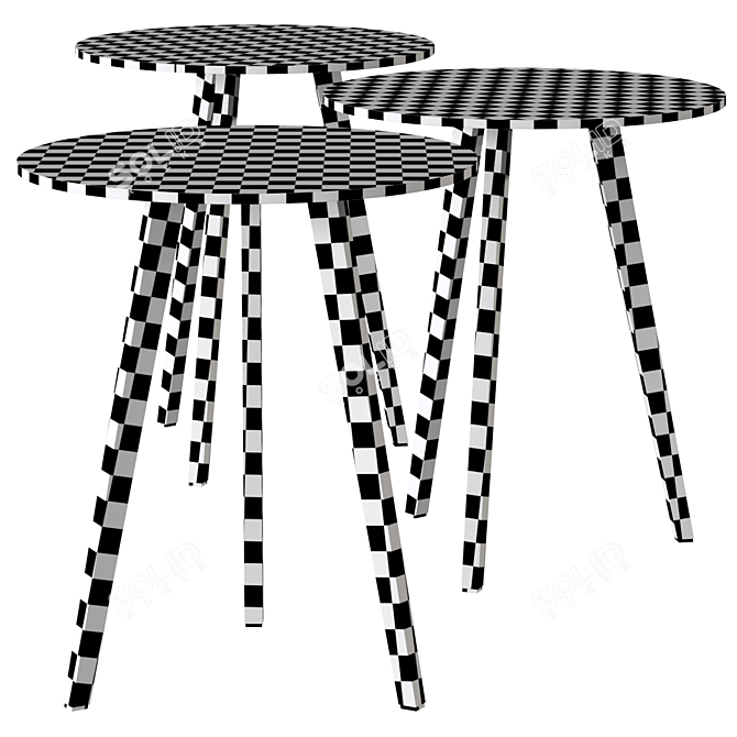 Sleek Atlantic Table by Fischer.toJSONString 3D model image 2
