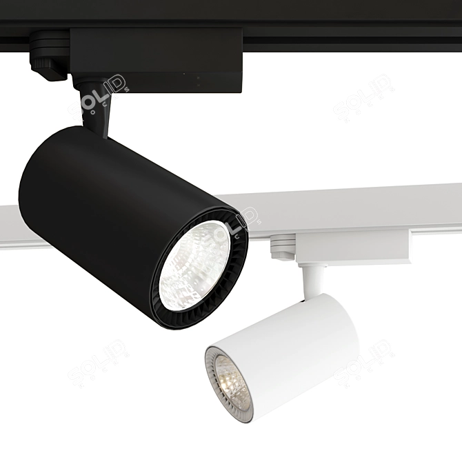  Vuoro Track Lighting System 3D model image 1