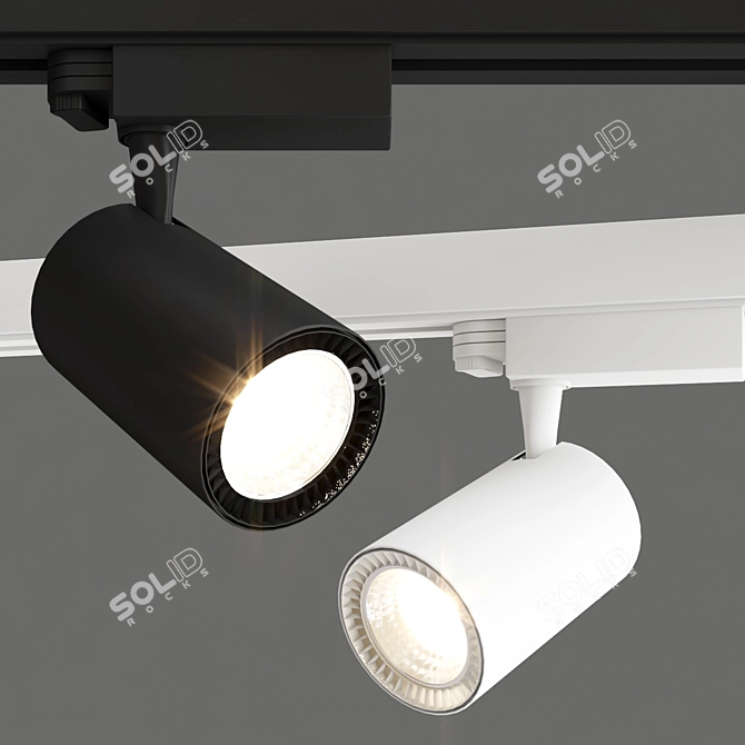  Vuoro Track Lighting System 3D model image 2