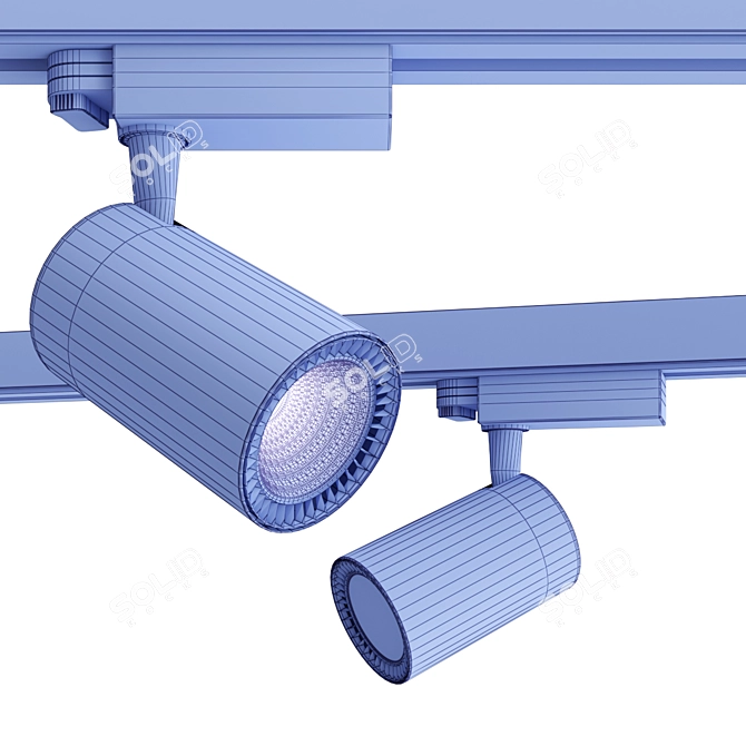  Vuoro Track Lighting System 3D model image 3