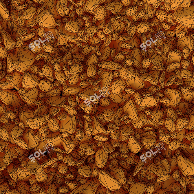 Premium Stone Splinter Kit - Unwrap UVW 3D model image 6