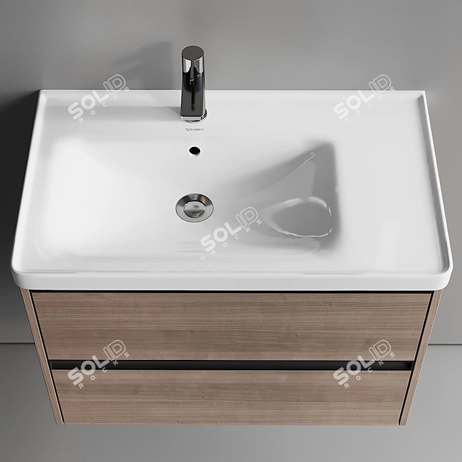 Ketho.2 Double Vanity Set 3D model image 3