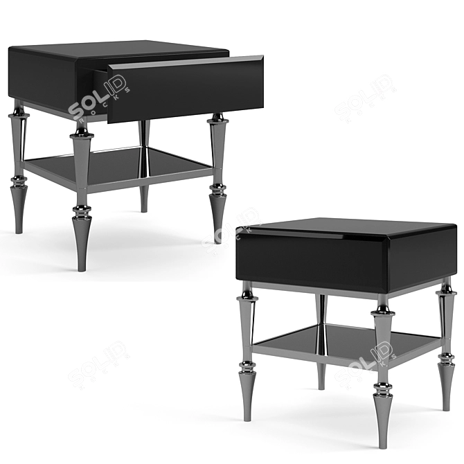 Elegant Panarea Cache Pot 3D model image 1