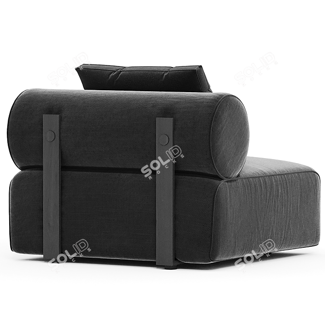 Shinto Single Seat Sofa 3D model image 3