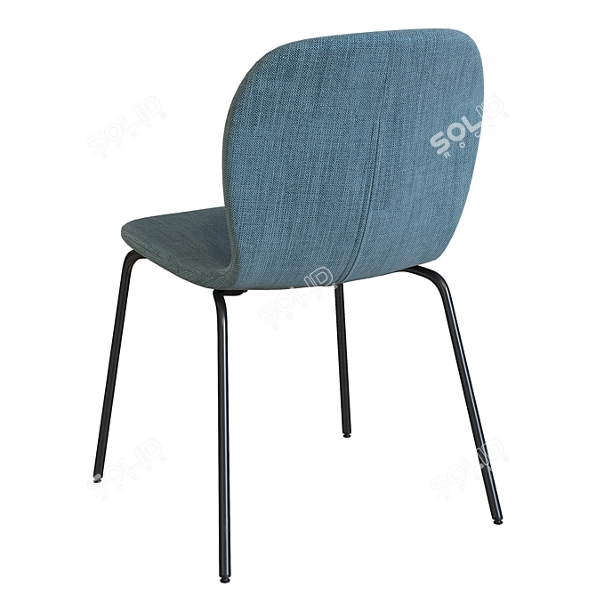 KARLPETTER Chair: Stylish IKEA Seating 3D model image 2
