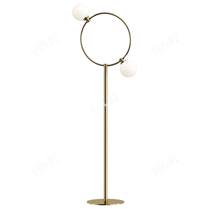 Modern Floor Lamp Design "DROPS 3D model image 1