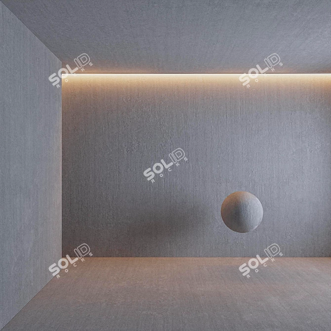  Seamless Concrete Material 6K 3D model image 2