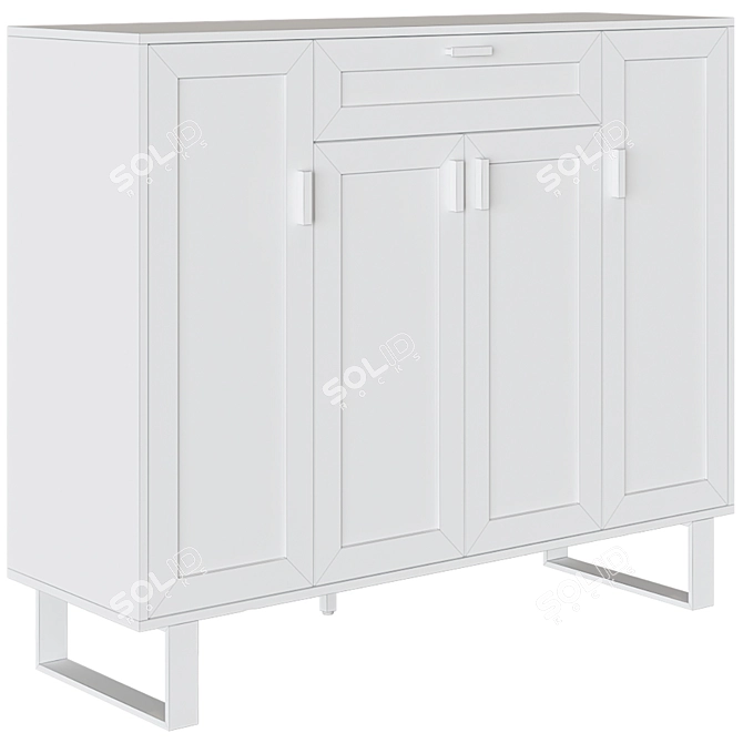 25 Pair Shoe Storage Organizer 3D model image 2