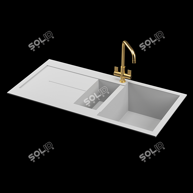 Rangemaster Scoria Sink Model - 3D_assets 3D model image 4