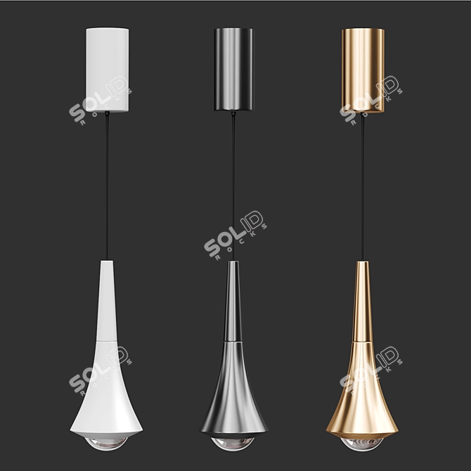 Modern Design Lamp ILMAR 3D model image 2