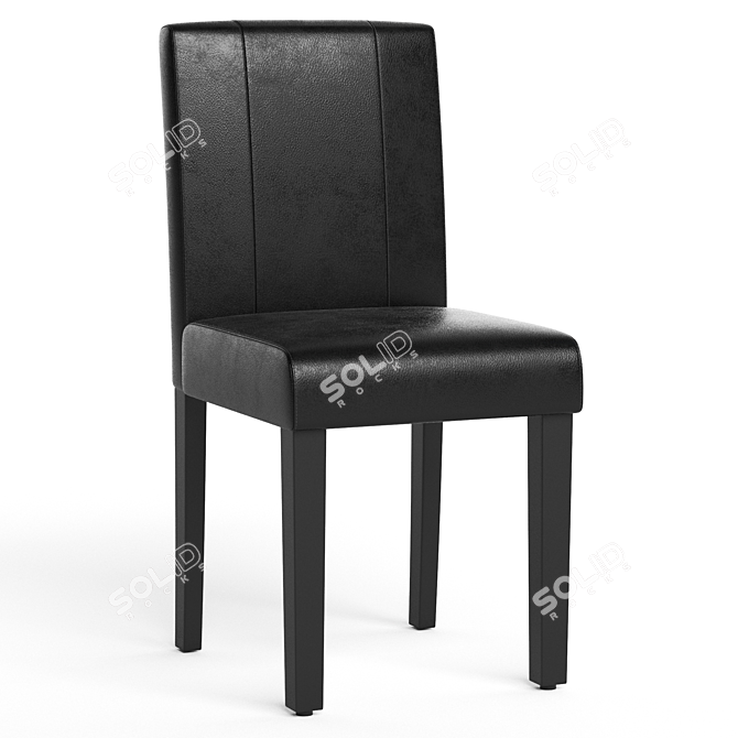Homall Upholstered Parsons Chair 3D model image 1