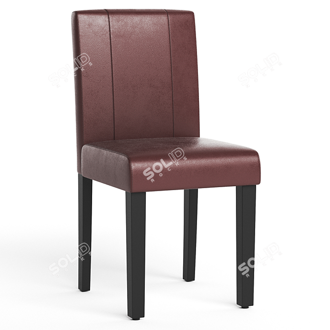 Homall Upholstered Parsons Chair 3D model image 3