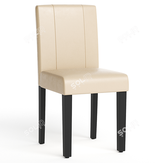 Homall Upholstered Parsons Chair 3D model image 4