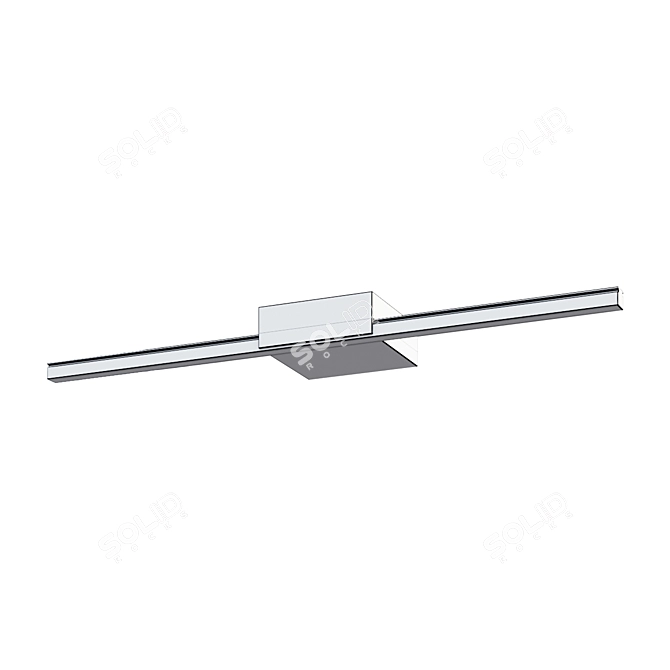 Modern Bathroom Wall Sconce Ebuybest 3D model image 2