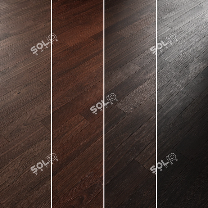 Oak Parquet Collection Bundle 3D model image 4