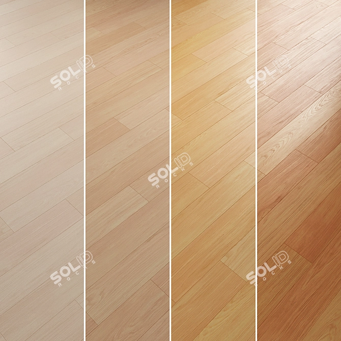 Oak Parquet 033 Collection 3D model image 2