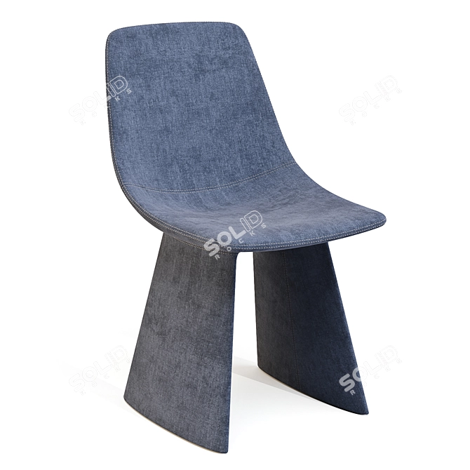 Bonaldo Agea Design Dining Chair 3D model image 1