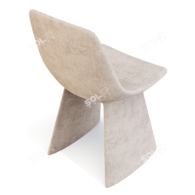 Bonaldo Agea Design Dining Chair 3D model image 3