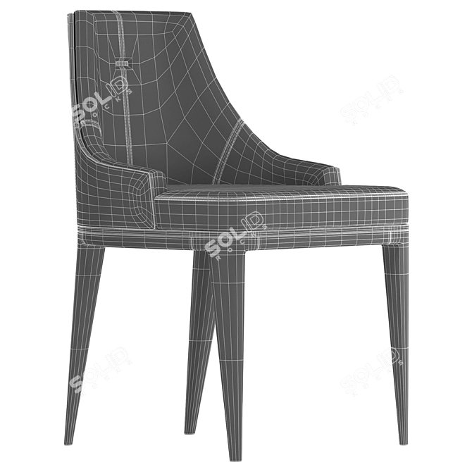 Modern Dining Chair Furniture Set 3D model image 4