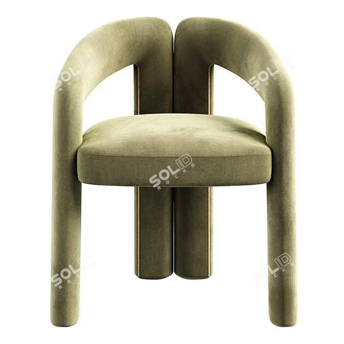 Modern 3D Model Chair Design 3D model image 3