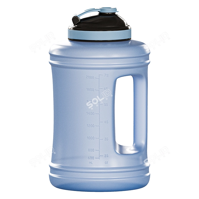 Vibrant Drink Shaker 3D model image 1