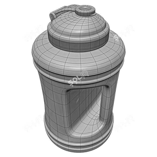 Vibrant Drink Shaker 3D model image 3