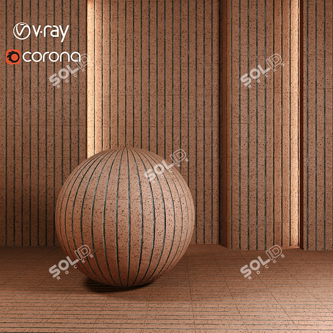 High-Definition 4K Brick Texture 3D model image 1