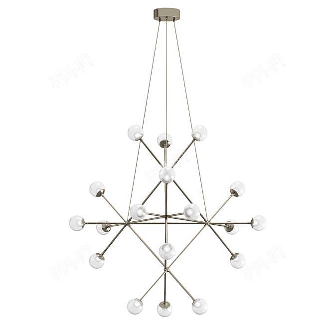 Sonneman Proton Beta LED Pendant 3D model image 2