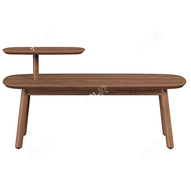 Swivo Coffee Table Umbra 120x56x62cm 3D model image 3
