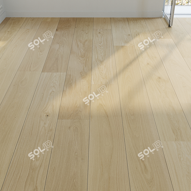 Oak Parquet Super Bundle 8K 3D model image 3