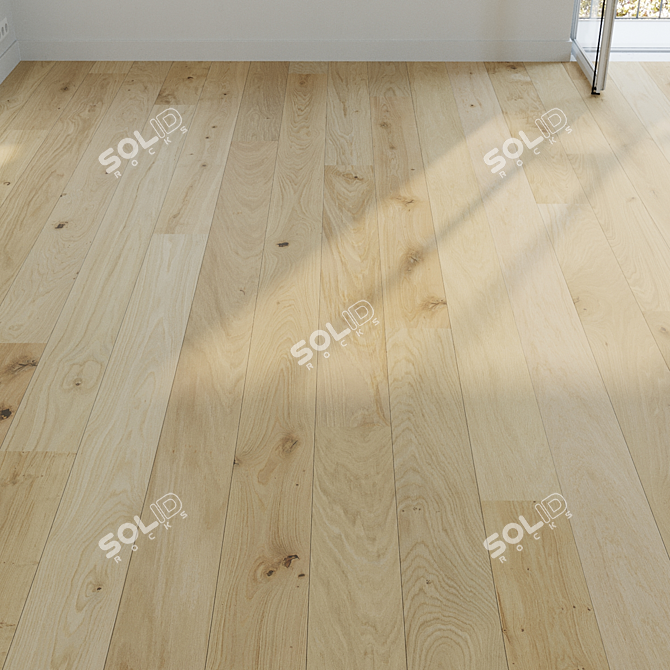 Oak Parquet Super Bundle 8K 3D model image 5