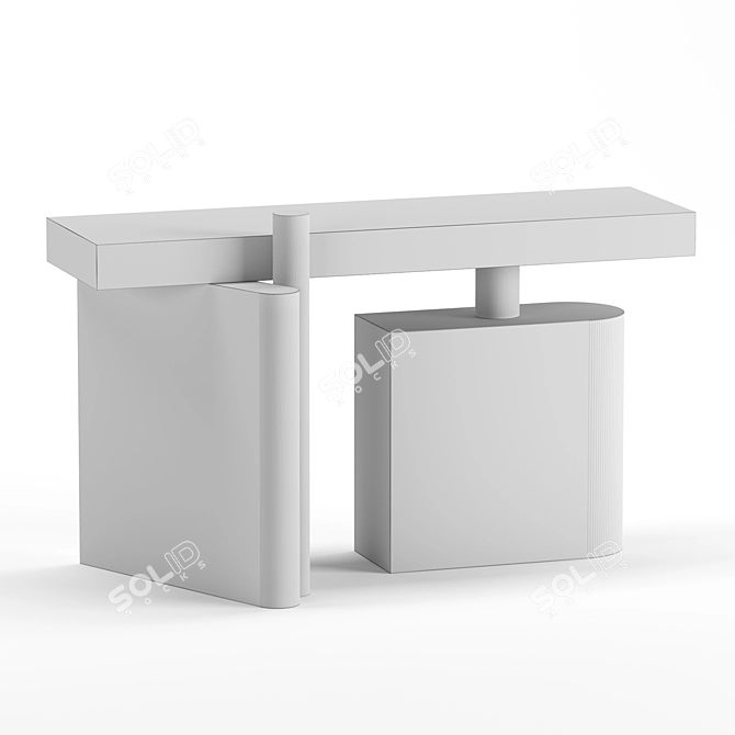 Julia Eliseeva Console: Elegant Design 3D model image 7