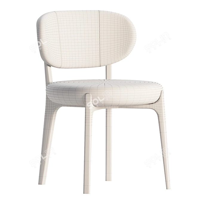 Sleek RICHMOND Chair Design, 2017 3D model image 6