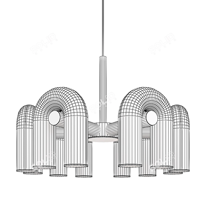  Cirkus Chandelier - Large 3D model image 5