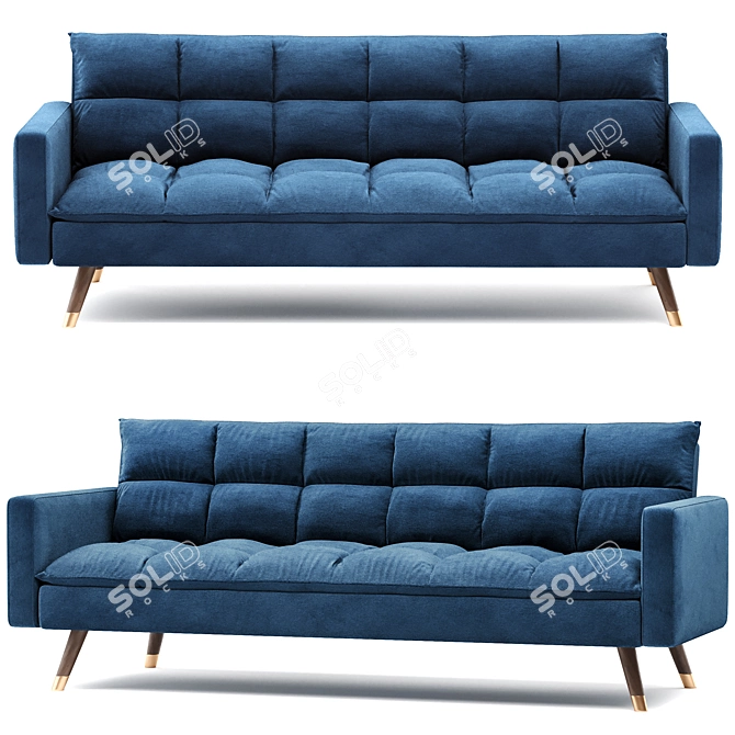 Felicity Fold-Out Sofa Bed 3D model image 1