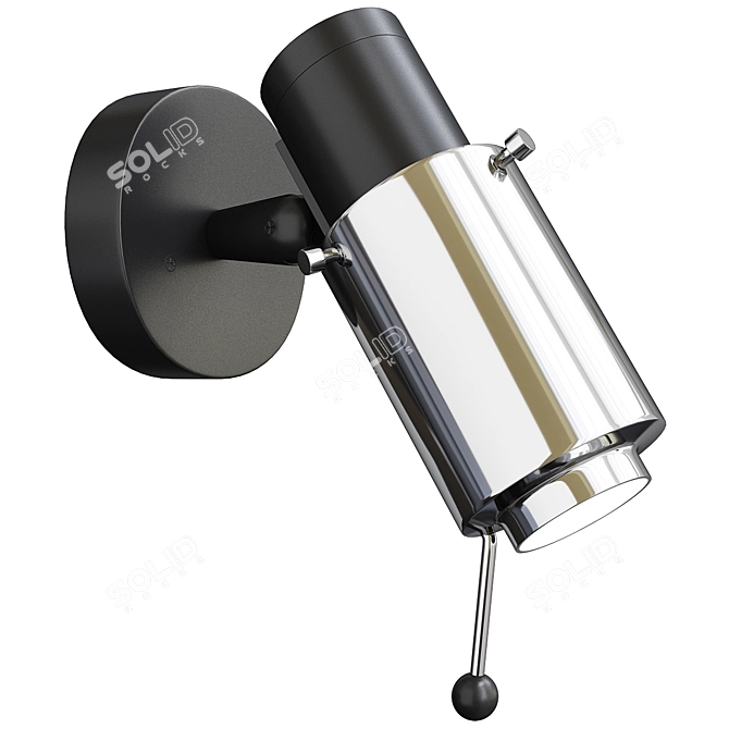  sleek modern Biny spotlight 3D model image 1