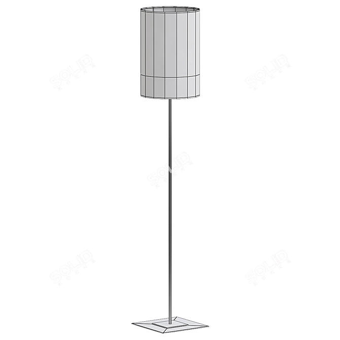 Elegant VIVIEN Lighting Fixture 3D model image 2