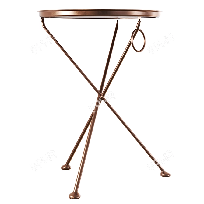 Modern Chic Dewi Side Table 3D model image 3