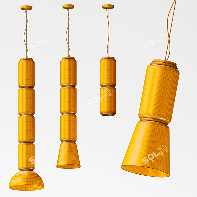  Flos Noctambule Suspension Collection 3D model image 3