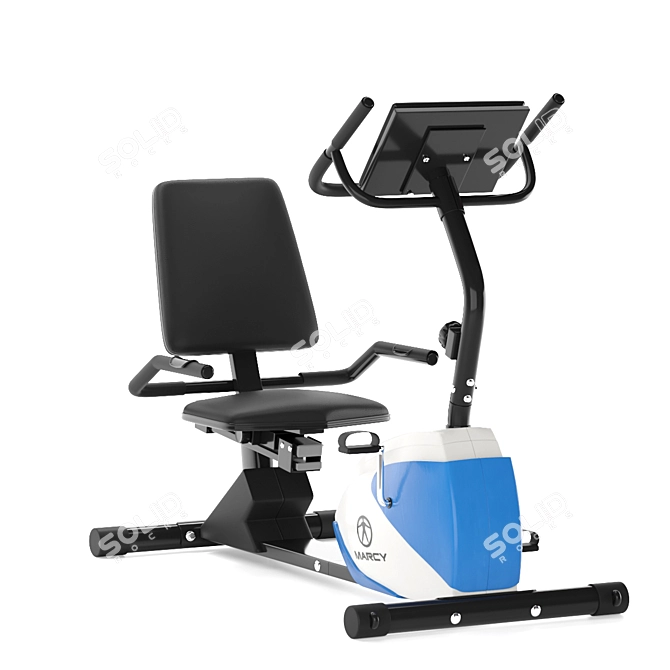 Marcy Magnetic Recumbent Exercise Bike 3D model image 1