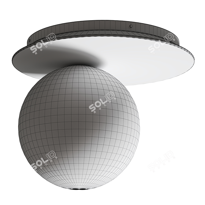 Contardi Lighting Emma Ap Ceiling Lamp 3D model image 3