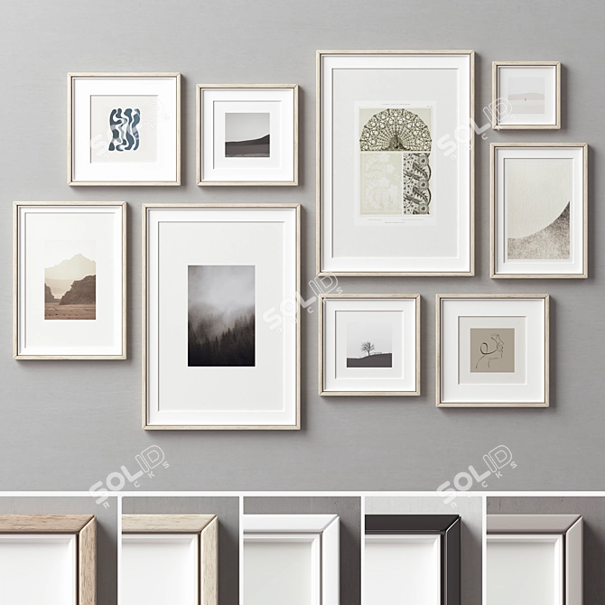 Multi-Frame Picture Set - Textures 3D model image 1