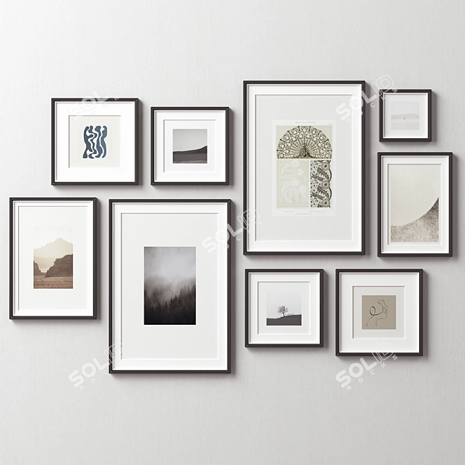 Multi-Frame Picture Set - Textures 3D model image 2