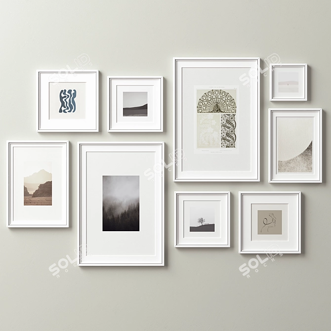 Multi-Frame Picture Set - Textures 3D model image 4