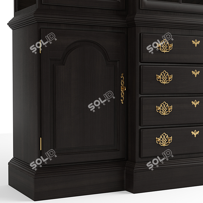 Timeless Cabinet Duo Pack 3D model image 2