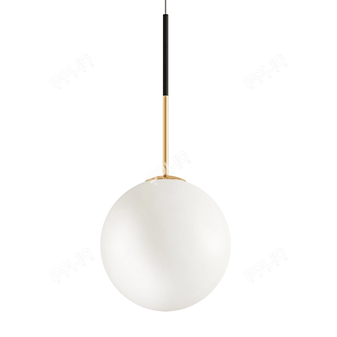 Modern Drake Pendant Lighting 3D model image 1