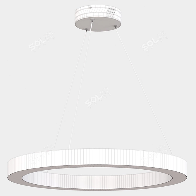 Modern LED Pendant Lamp Saturno 3D model image 3
