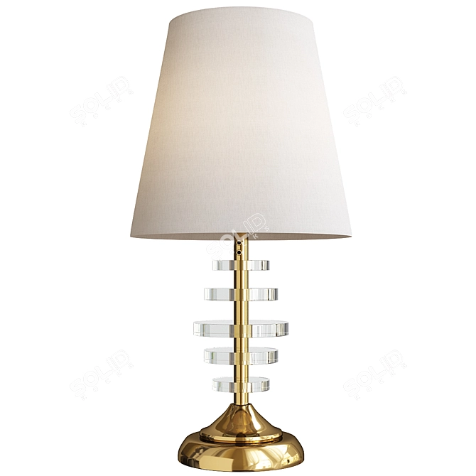 Sleek Armando Gold 2013 Model 3D model image 1